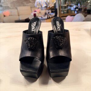 Versace La Medusa Platform Heels